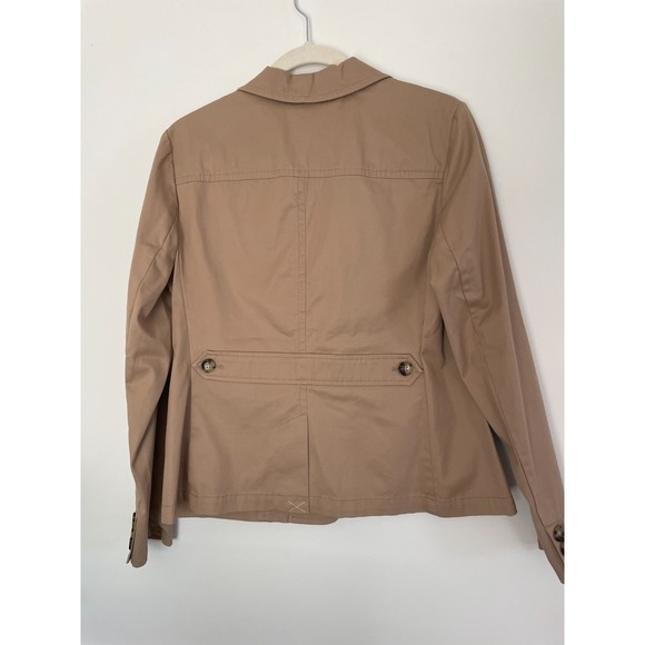 Talbots Classic Neutral Blazer Jacket Size 10 New with tag Timeless G85 - Picture 4 of 7